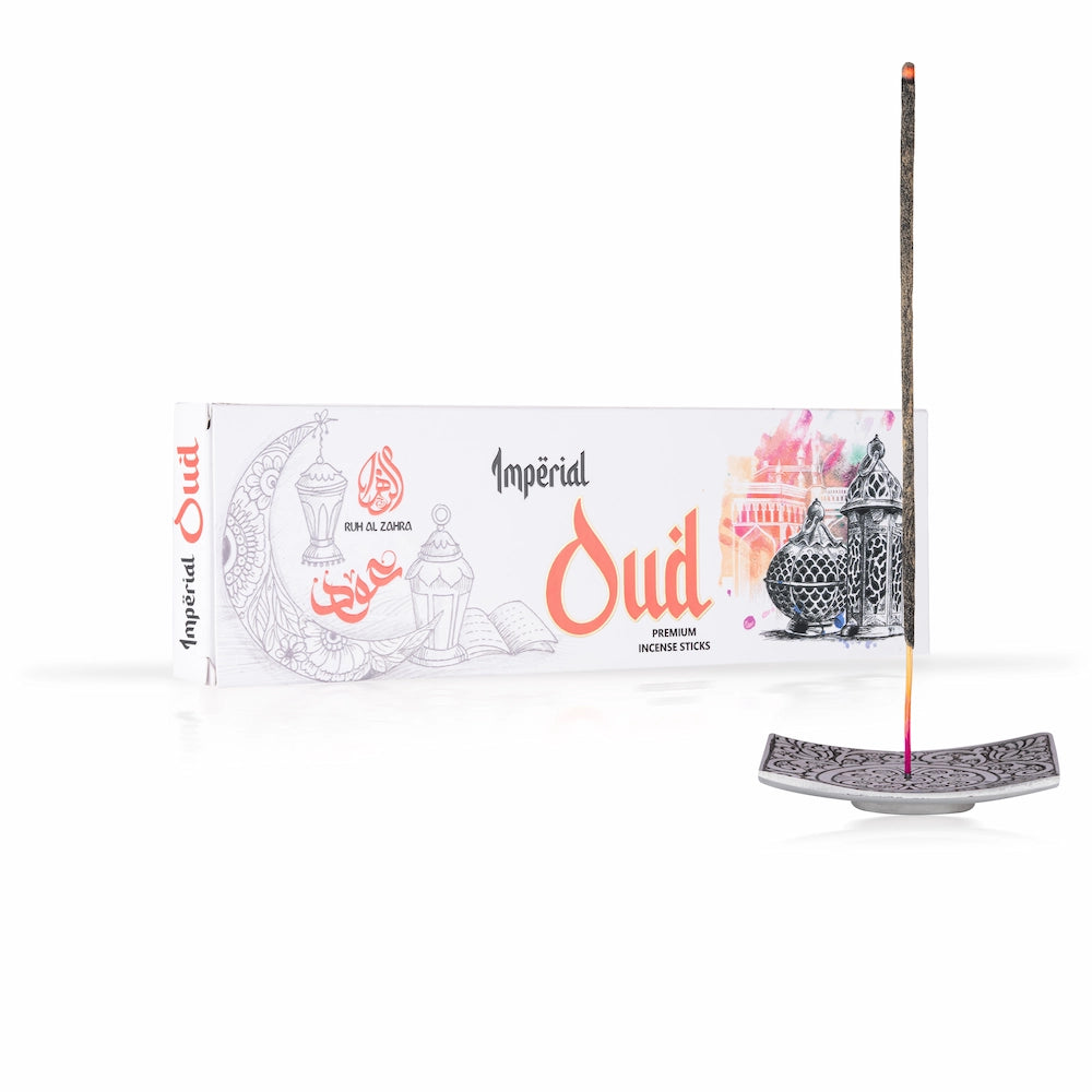 luxury incense stick with natural oud fragrance