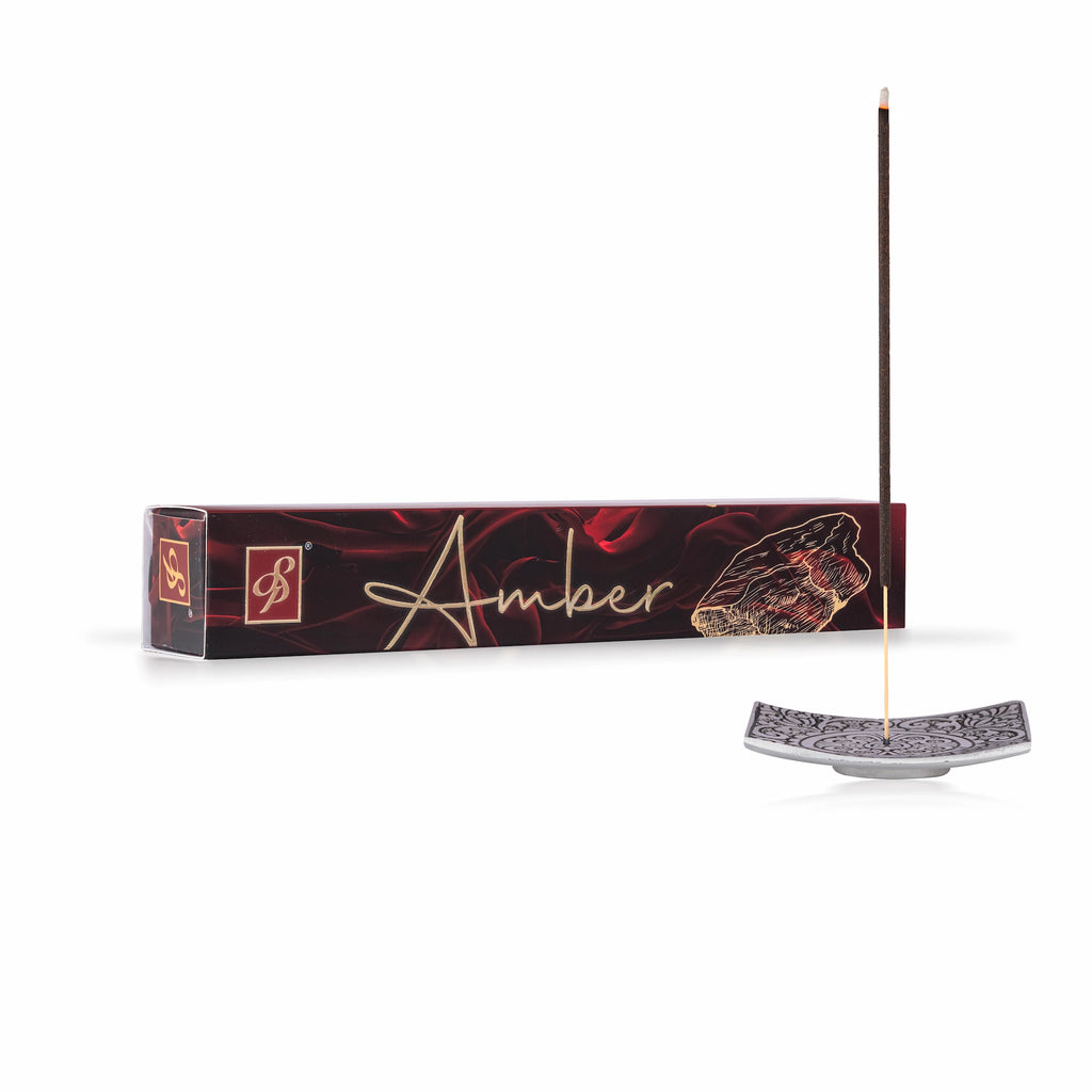 warm amber incense stick long lasting fragrance