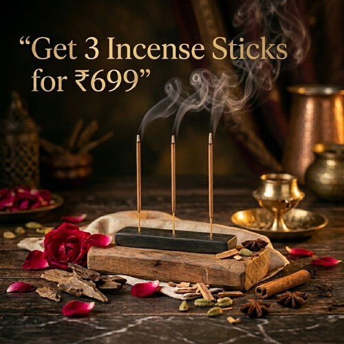Combo Offer - Get 3 Incense Sticks at Rs.699