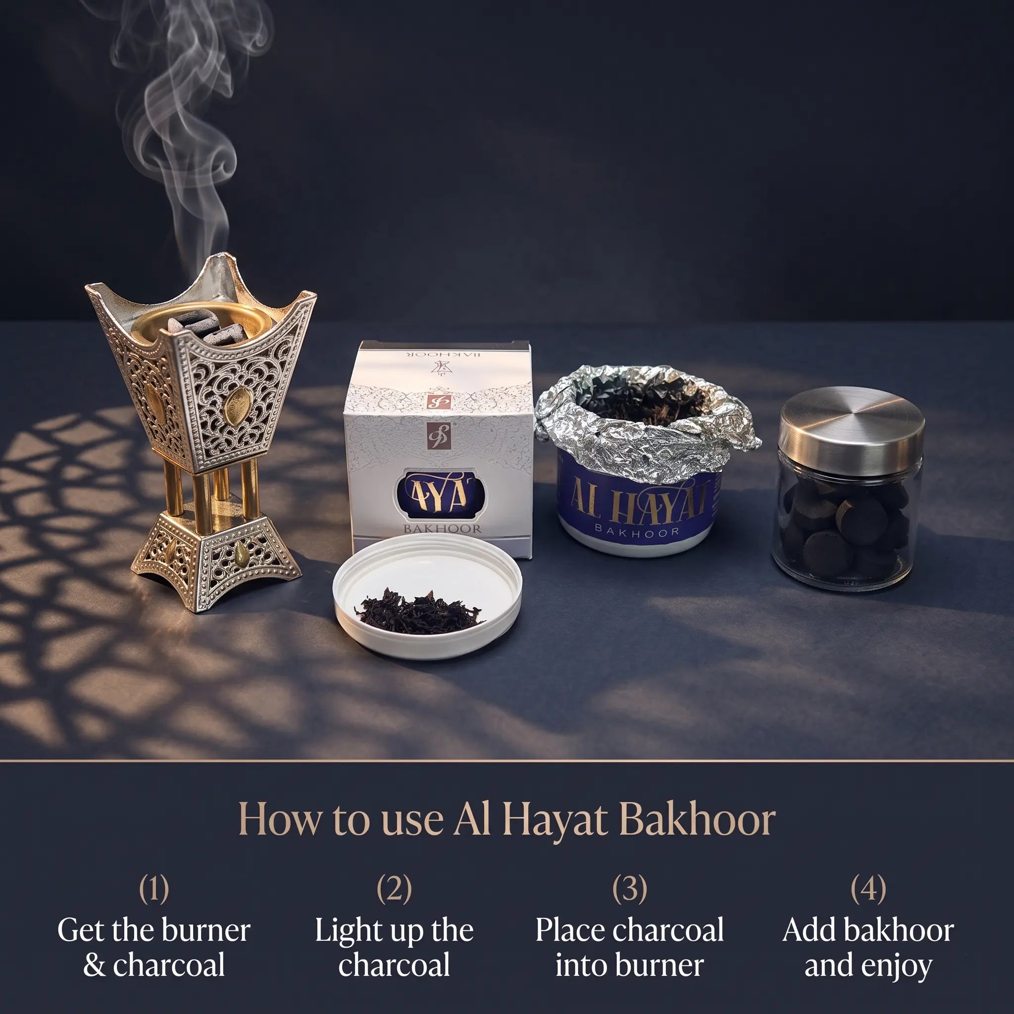Al Hayat Bakhoor - 50gm