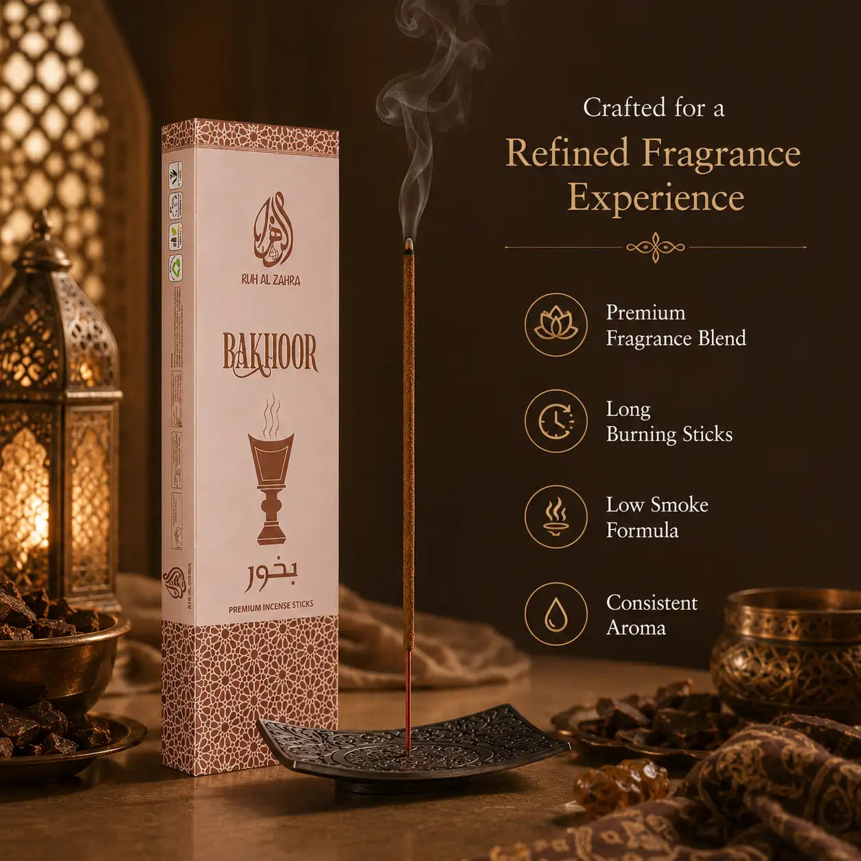 Premium Bakhoor Agarbatti 50gm – Luxury Incense Stick