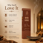 Royal Sandal Premium Incense Stick (Sandalwood Agarbatti) – 50gm